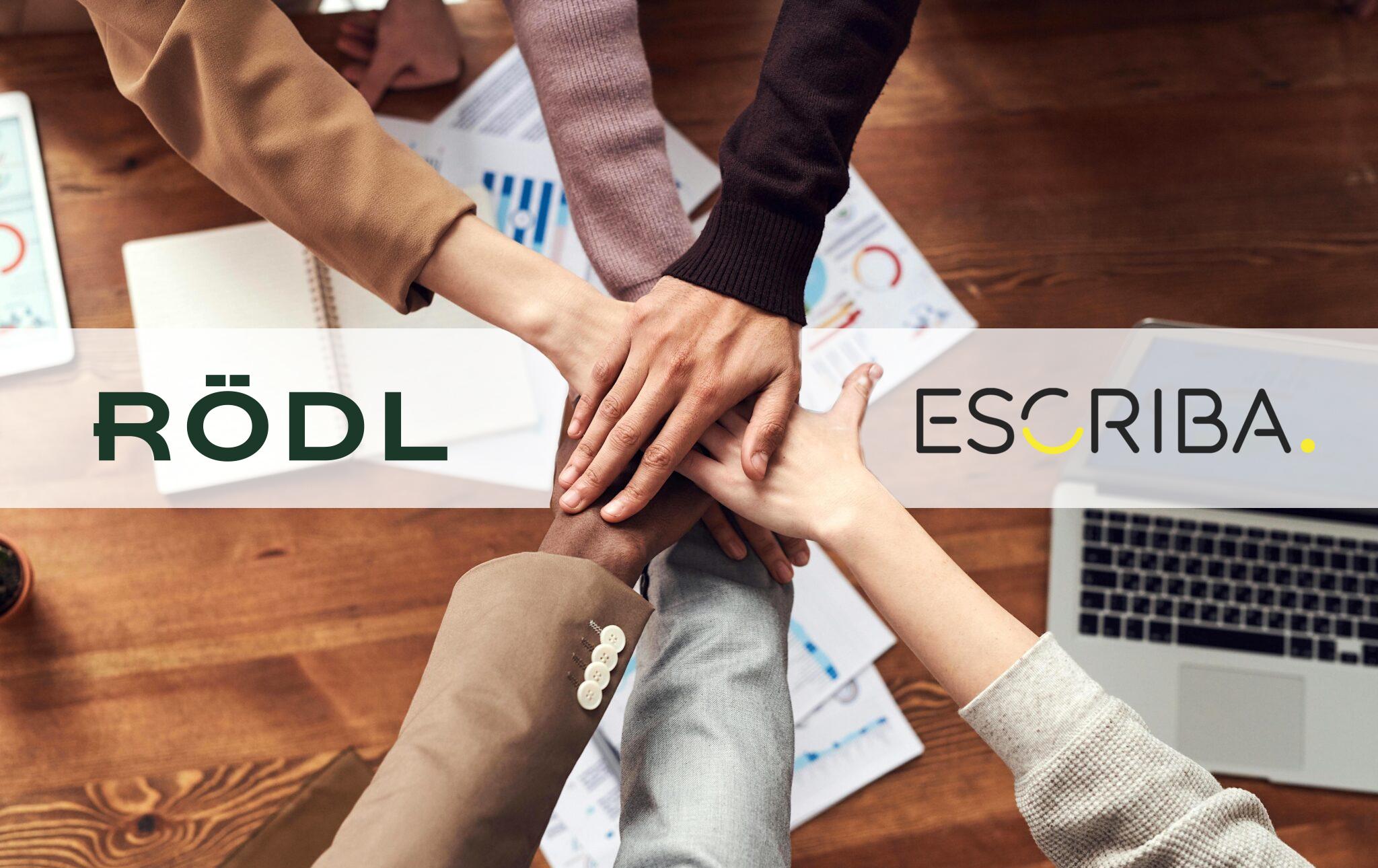 Rödl vertieft die Partnerschaft mit ESCRIBA